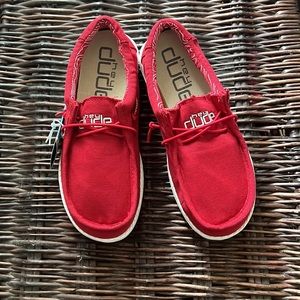 Brand New Hey Dude Wally youth (Red)